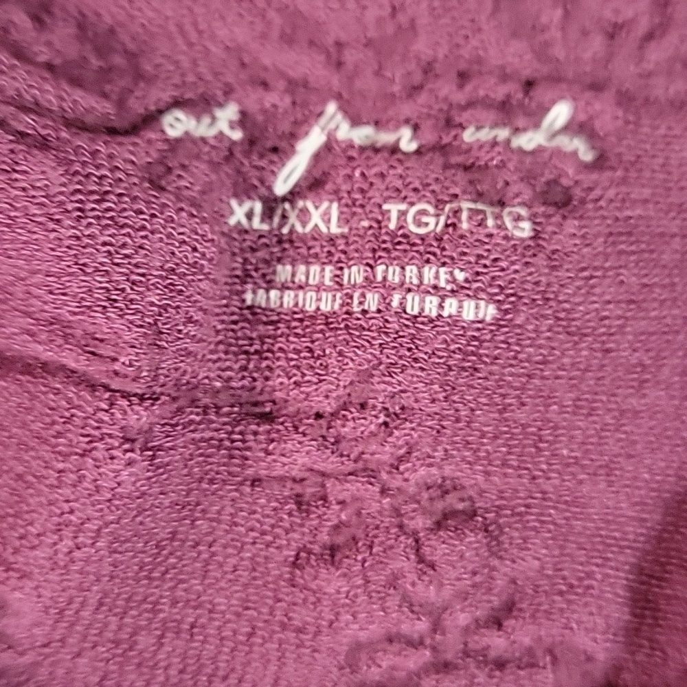 Urban Outfitters Mauve Lace Crop Top - Picture 3 of 3